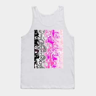 THE Softer Side Abstract Art Tank Top